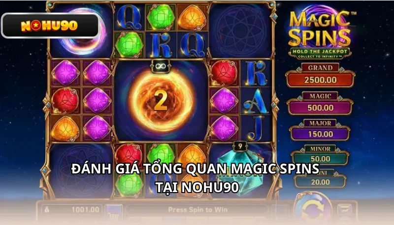 Đánh giá tổng quan Magic Spins tại Nohu90